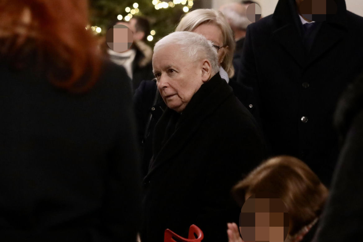 10. rocznica śmierci Jadwigi Kaczyńskiej. Jarosław Kaczyński u boku pani Basi