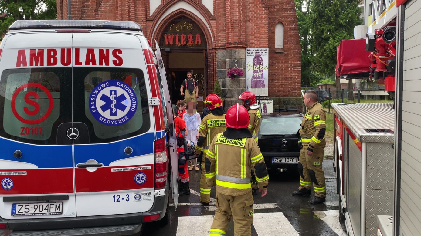 Kobieta chciała skoczyć z wieży. Desperatkę zauważyła niemiecka turystka