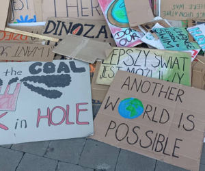 Młodzieżowy Strajk Klimatyczny na ulicach Katowic
