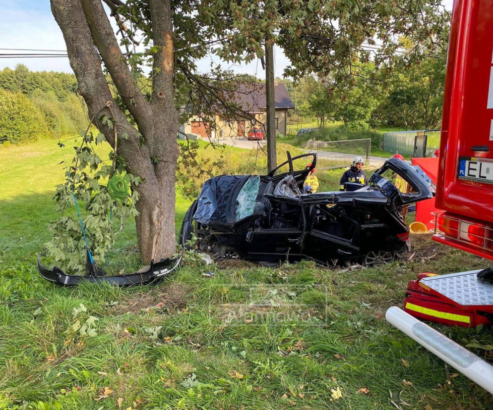 Nie żyje młoda kobieta. Potworny wypadek pod Łodzią