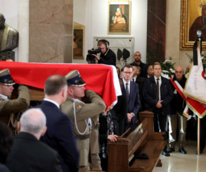 Pożegnanie marszałka seniora Kornela Morawieckiego