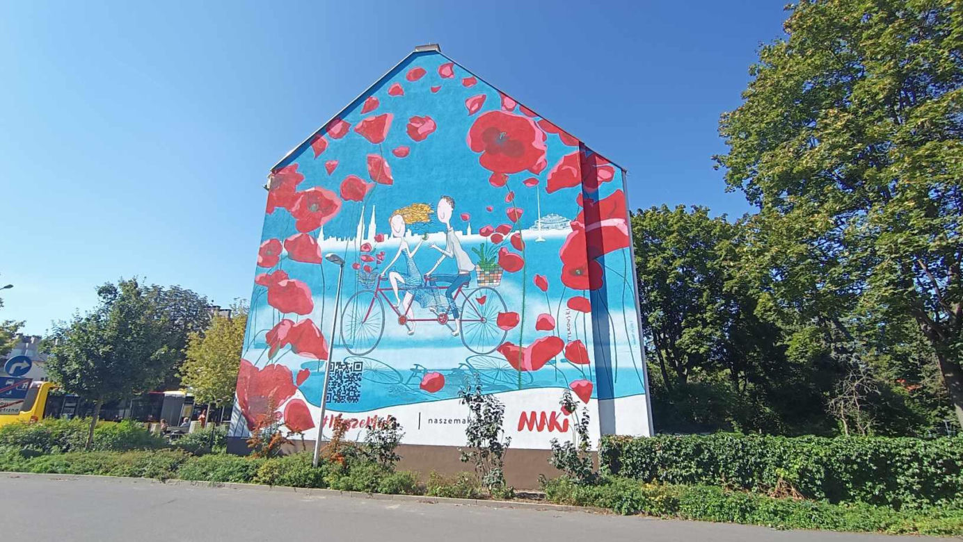 Odwiedziliśmy nowy mural we Wrocławiu. Musimy przyznać - robi wrażenie! Zobaczcie, jak wygląda