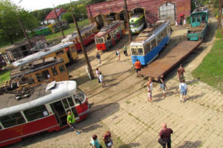 Obcinał przewody silników zabytkowych tramwajów na łódzkim Brusie. Złodziej przyłapany na gorącym uczynku!