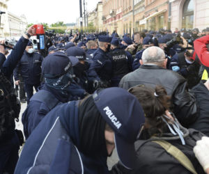Protest przedsiębiorców w Warszawie