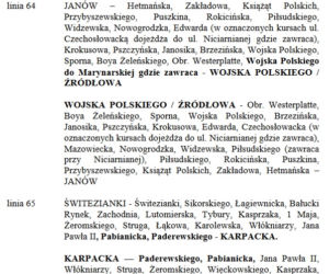 3. Zmiany w komunikacji miejskiej na czas Maratonu DOZ - 17 kwietnia