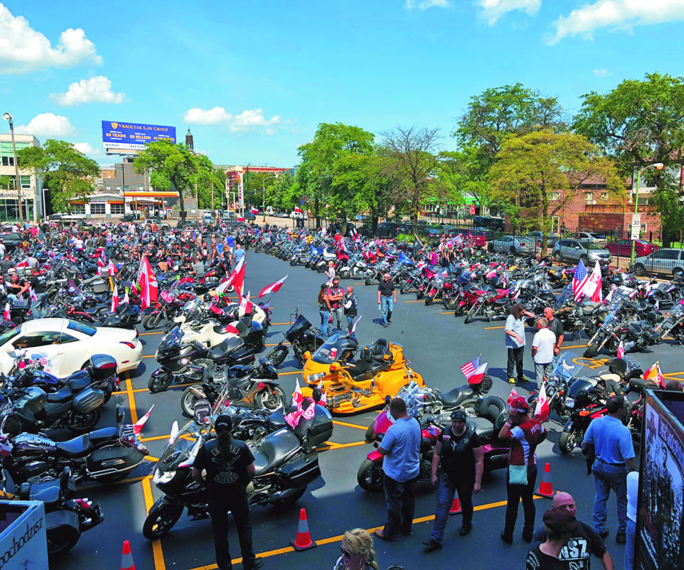 parada motocyklowa Chicago