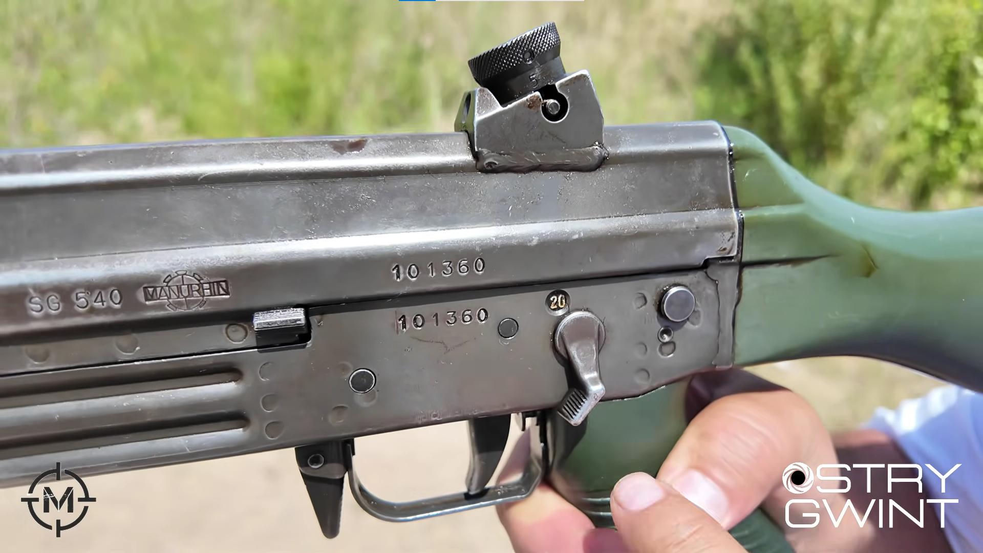 SIG SG 540 Zapomniany ojciec szwajcarskiej legendy