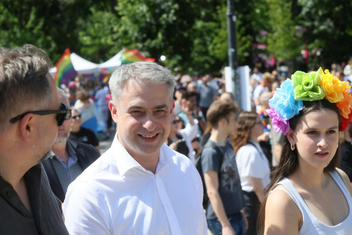 Parada Równości z politykami.