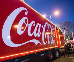 Świąteczna ciężarówka Coca-Coli dojechała do Krakowa! Zobaczcie zdjęcia [GALERIA]