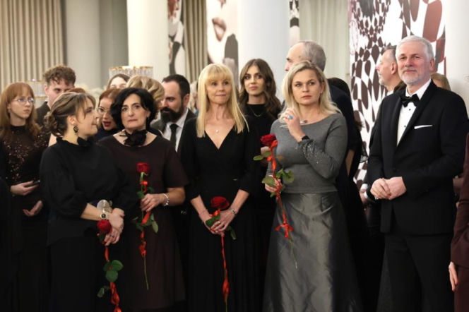 Barbara Nowacka na studniówce