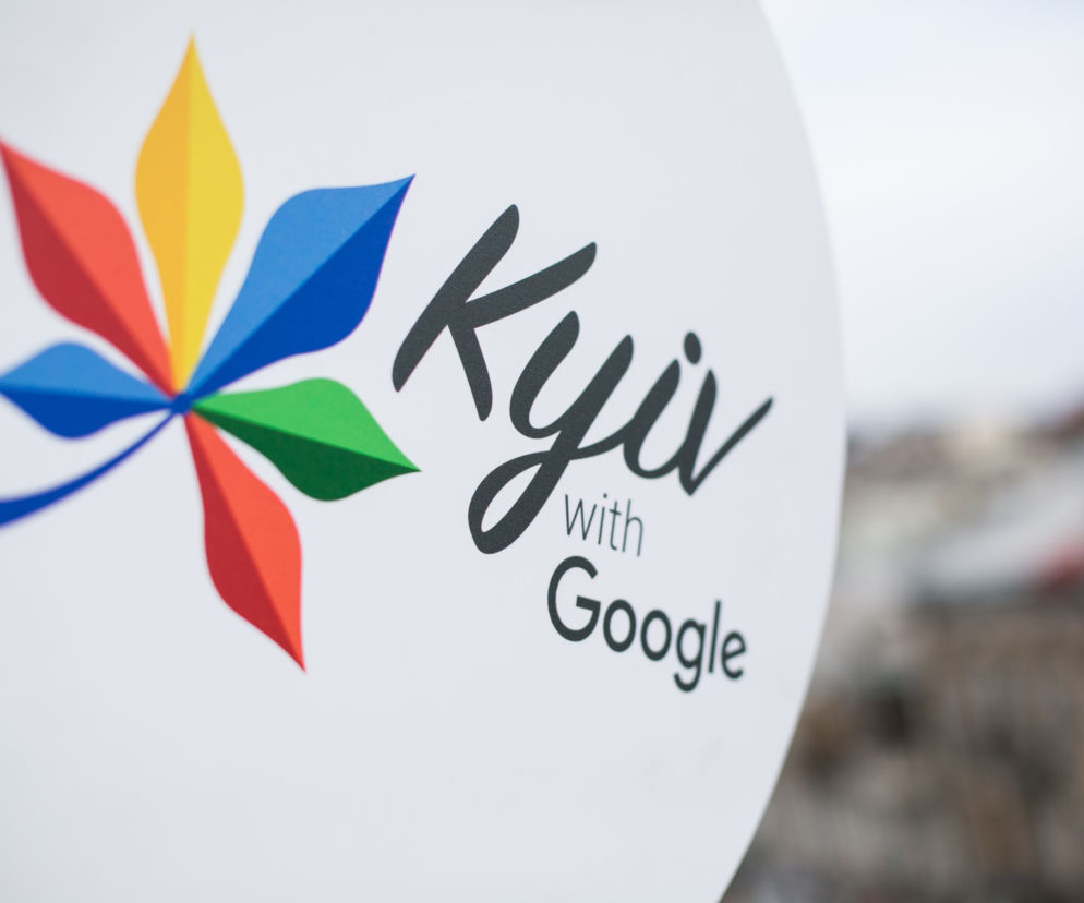 Kyiv with Google