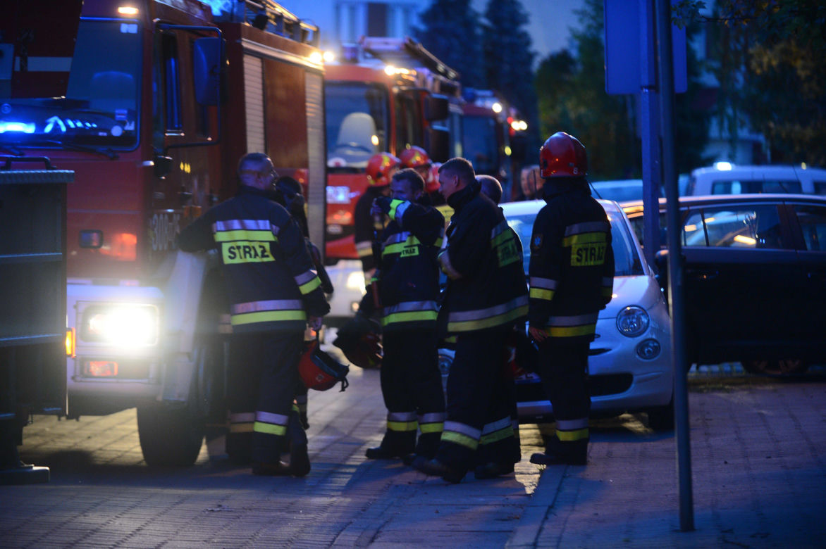 Hulajnoga wybuchła na balkonie