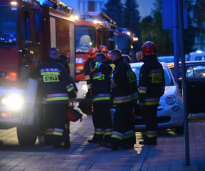 Hulajnoga wybuchła na balkonie