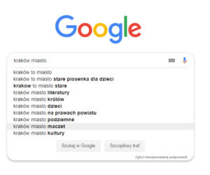 Kraków w Google. Jakich informacji szukamy najczęściej? Wyniki są zaskakujące!