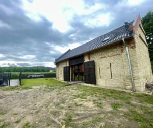 Przebudowa stodoły z wapienia w woj. opolskim. Dom