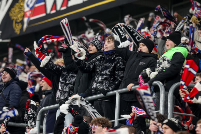 Górnik Zabrze - Pogoń Szczecin: Zdjęcia kibiców z meczu 22. kolejki PKO BP Ekstraklasy