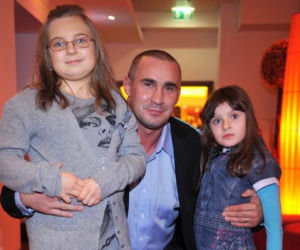 Przemysław Saleta oraz Nicole i Nadja