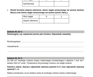 Matura z chemii 2021 - arkusz PDF