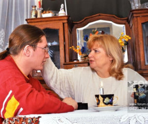 Stanisława Celińska z rodziną