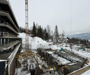 Budowa hotelu Salamandra w Kościelisku - luty 2026