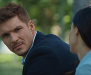 M jak miłość odcinek 1607. Iza (Adriana Kalska), Marcin (Mikołaj Roznerski)