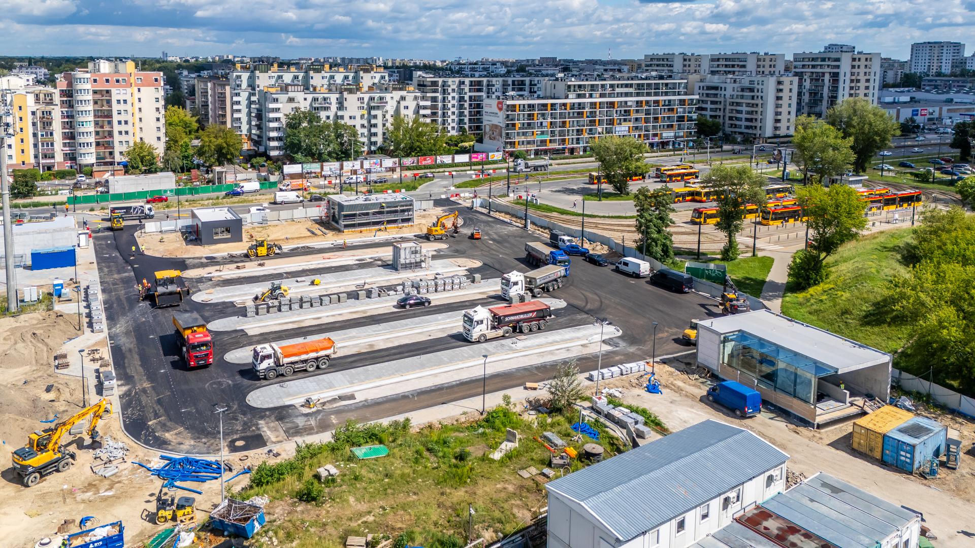 Budowa 3 końcowych stacji 2. linii metra na Bemowie