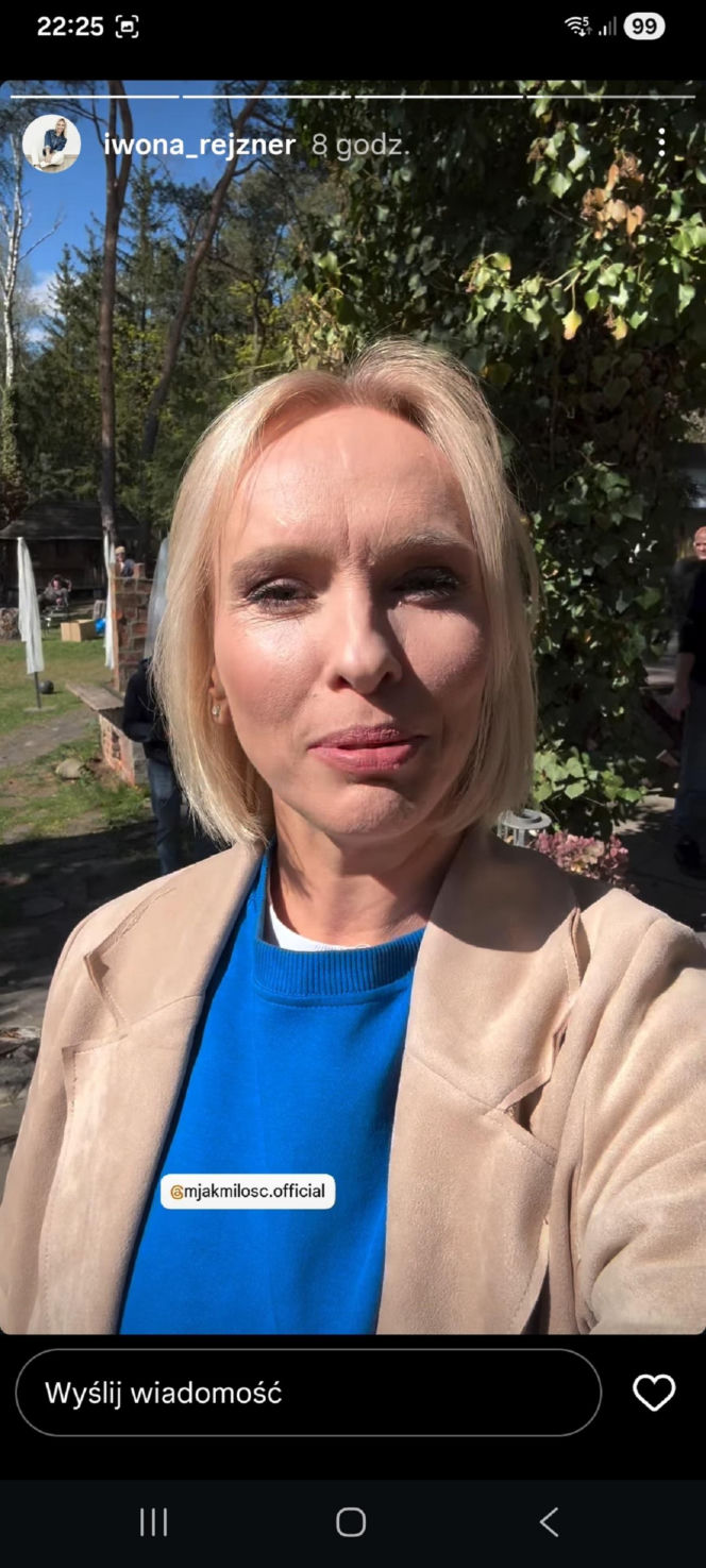 M jak miłość po wakacjach na planie. Dorota (Iwona Rejzner)