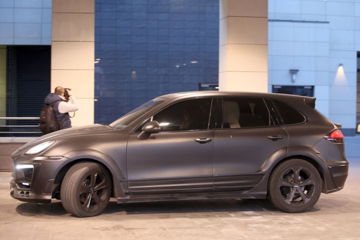 Porsche Cayenne Turbo S Wojtka Szczęsnego