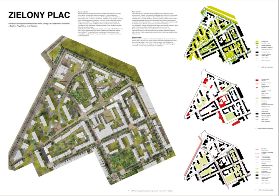 Nowy zielony plac w Warszawie – wyniki konkursu