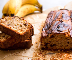 Dietetyczny chlebek bananowy (200 kcal)