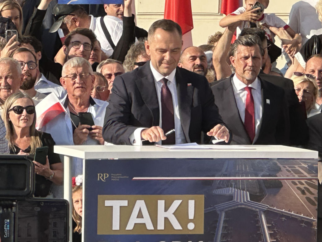Karol Nawrocki w Kaliszu