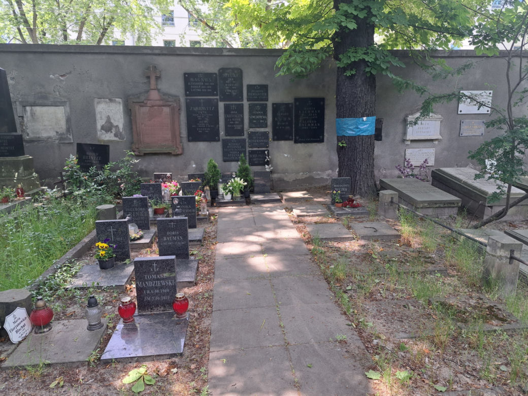 Groby znanych Polaków na cmentarzu ewangelickim