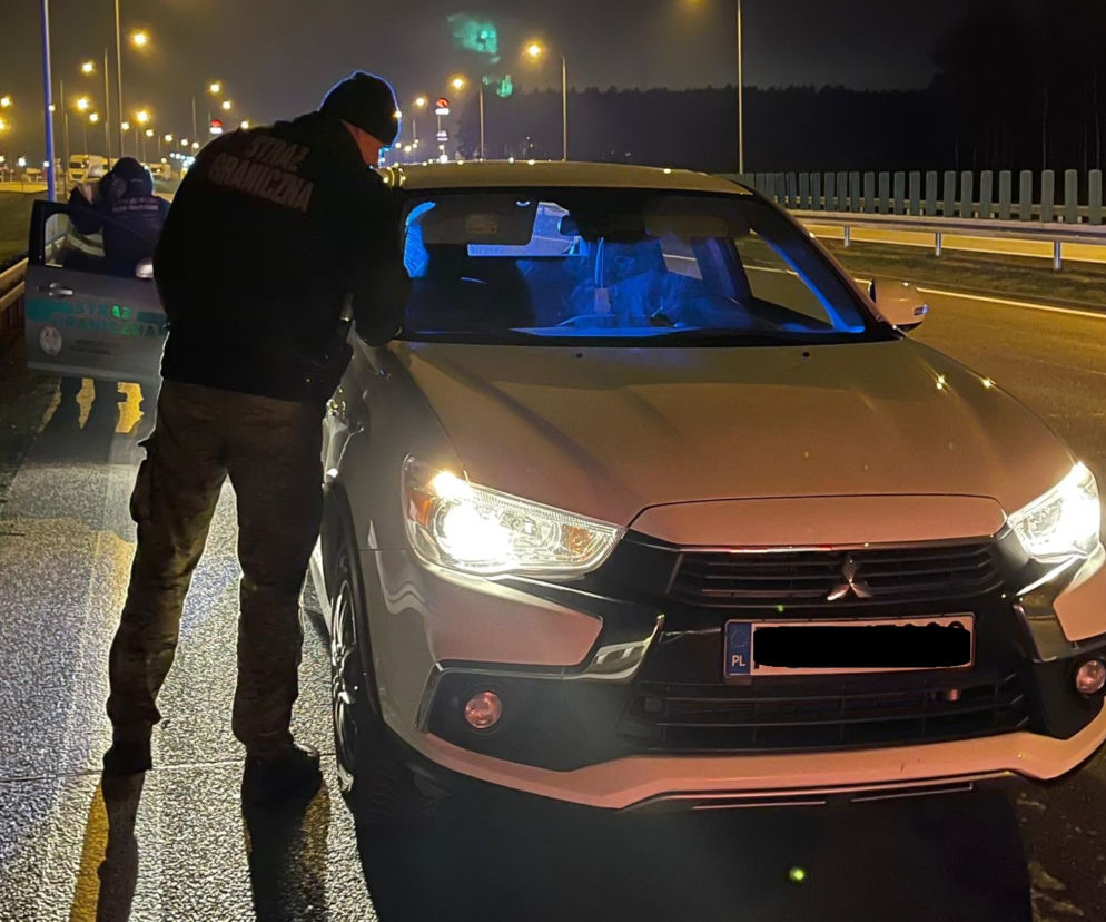 Skradzione Mitsubishi ASX 
