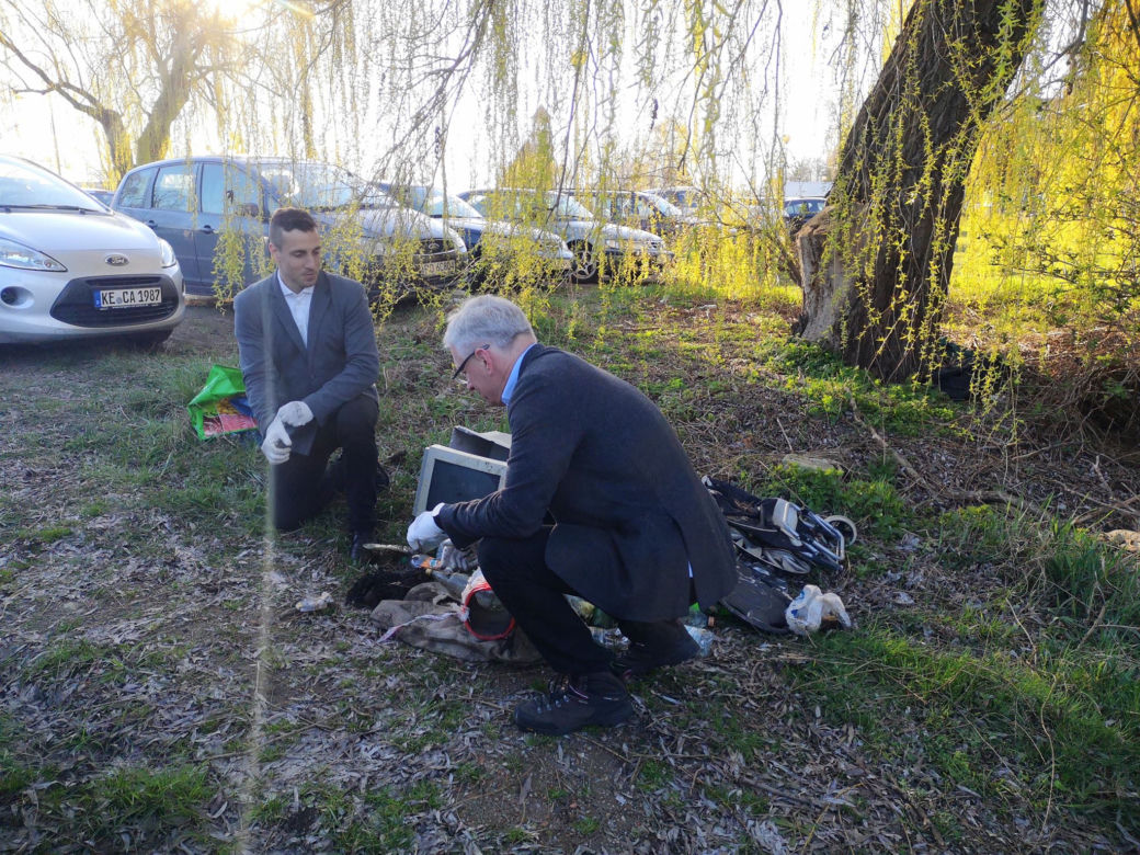 Jacek Jaśkowiak sprzątał Poznań z Miquelem