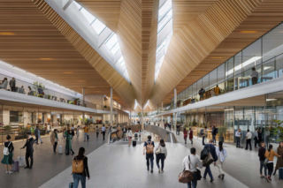 Projekt Terminala lotniska w Wilnie autorstwa Zaha Hadid Architects
