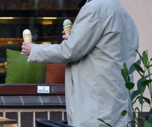 Barbara Bursztynowicz na słodkiej randce z mężem