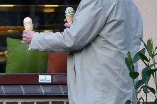 Barbara Bursztynowicz na słodkiej randce z mężem