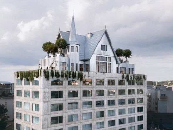 Maison Heler (Metz, Francja). Projekt: Philippe Starck