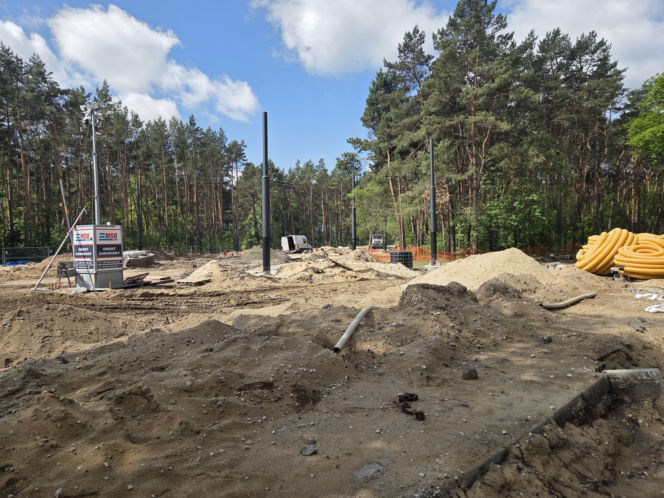 Przebudowa pętli tramwajowej w Lesie Gdańskim w Bydgoszczy. Byliśmy na placu budowy!