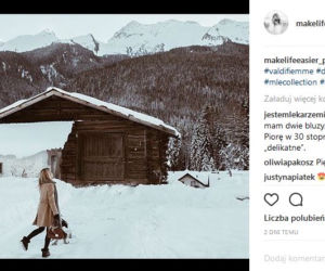 Kasia Tusk w Dolomitach