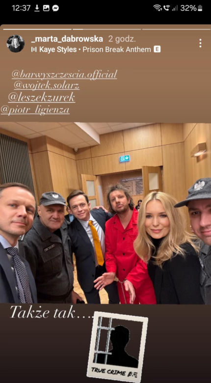Barwy szczęścia na planie odc. 3020. Karolina (Marta Dąbrowska), Rafał Zaborski (Wojciech Solarz), Bruno (Lesław Żurek), Modrzycki (Piotr Ligienza)