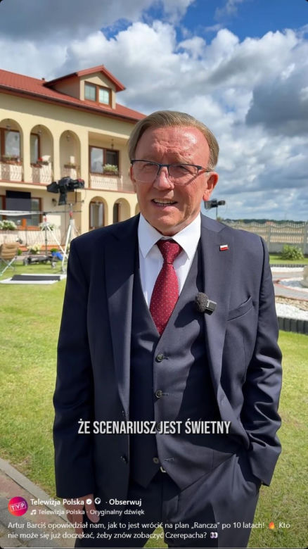 Ranczo. Artur Barciś zachwycony Czerepachą. Tak podsumował swoją postać w nowym sezonie
