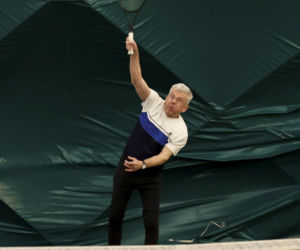 Senator Karczewski trenuje na wiosnę