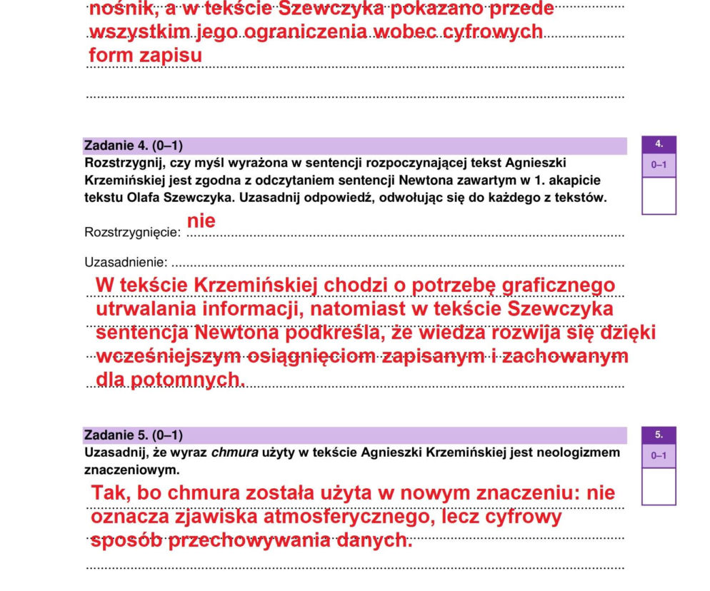 Matura 2026 język polski 4.05. ODPOWIEDZI i ARKUSZE CKE. Mamy gotowe rozwiązania matury z polskiego! NOWA I STARA FORMUŁA
