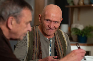 Barwy szczęścia odc. 3363. Tolek (Marek Siudym), Czesław (Marian Jaskulski)