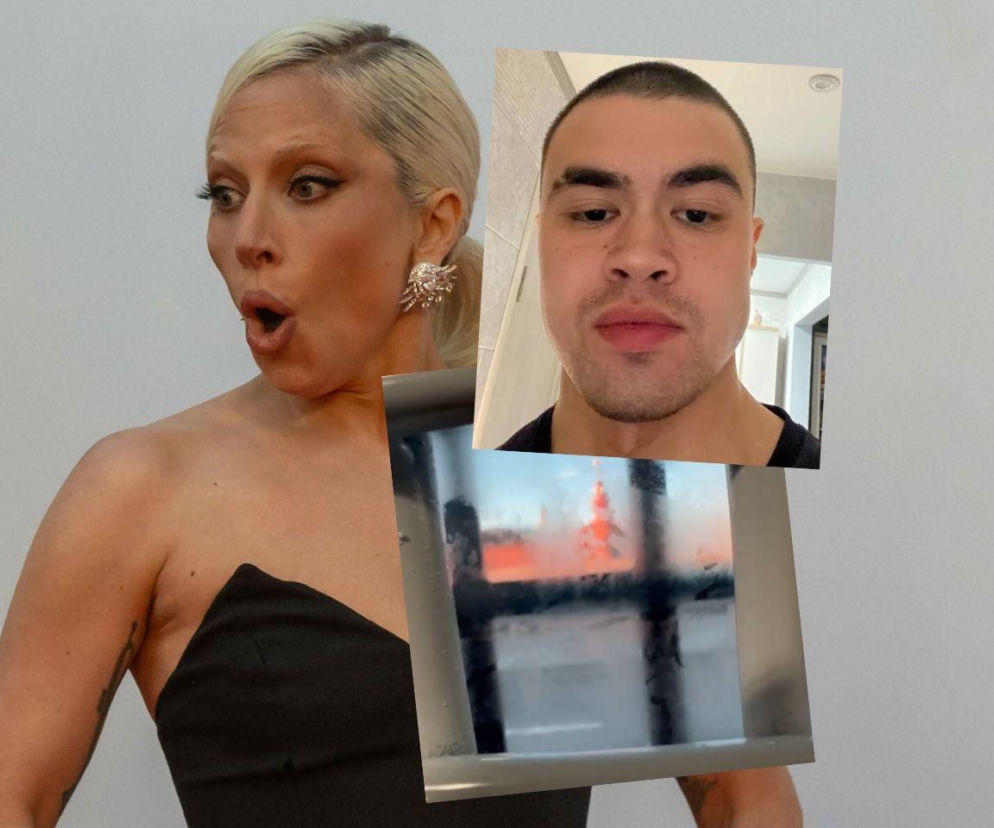 Zdziwiona Lady Gaga. Obok Kirill Nguyen i widok zza więziennych krat. O uwięzionym fanie gwiazdy przeczytasz na Eska.