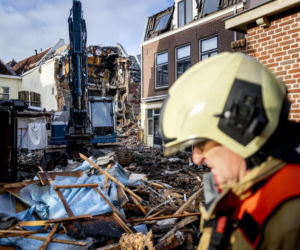 Dwa wybuchy i wielki pożar w centrum Utrechtu. Co najmniej jedna osoba ranna