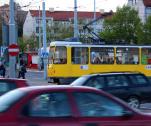 Skrzyżowanie ulic Wyszyńskiego i Nabrzeże Wieleckie