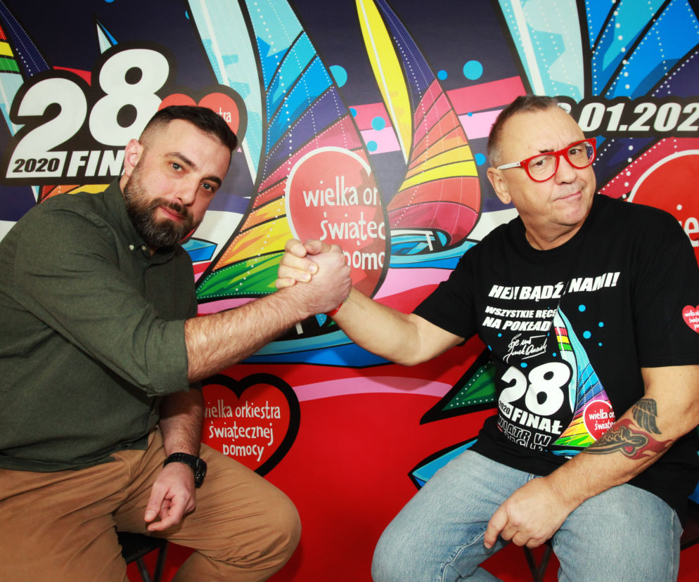 Tomasz Walczak i Jurek Owsiak