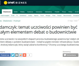 Chcemy uczciwego budownictwa - konferencja serwisu Muratorplus.pl